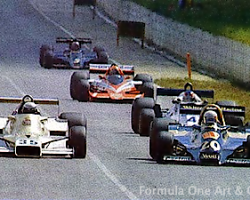 Patrese & Scheckter—Kyalami 1978