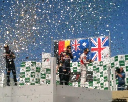 Brazil 2011 podium