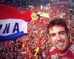 Alonso—Monza 2013 podium
