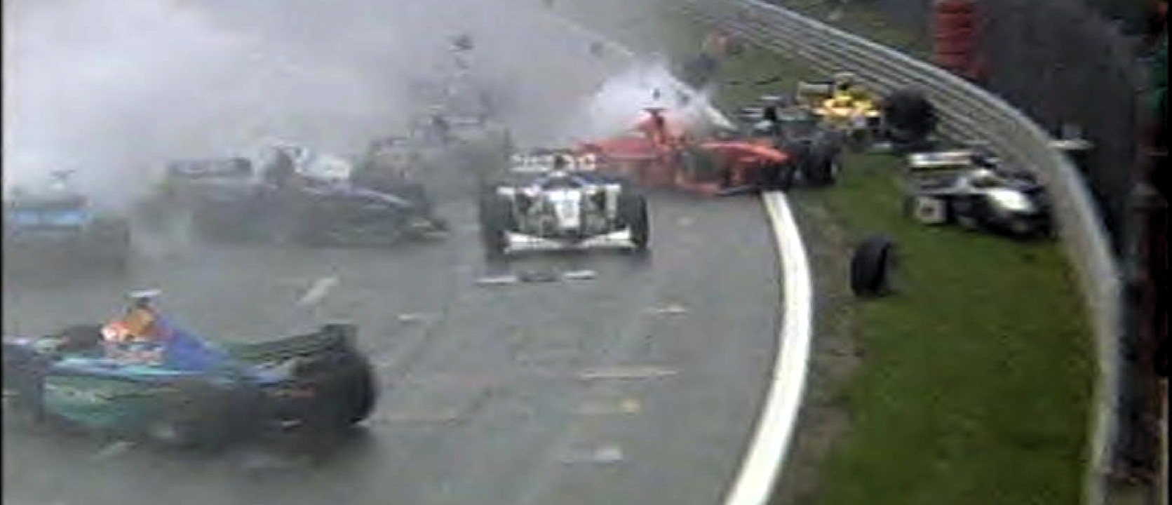 La Source Carnage 1998 Formula One Art Genius